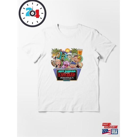 Tops - Jeff Dunham Jacksonville Fl T-Shirt Essential Classic